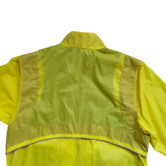 Vintage Nike ACG Windbreaker Jacket Mens Medium Neon Yellow Hiking 90s - Picture 9 of 13